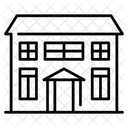 Private House Residential House Construction Icon