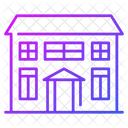 Private House Residential House Construction Icon