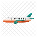 Private Jet Transport Icon