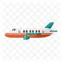 Private Jet Transportation Icon