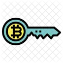 Private Key Cryptocurrency Finance Icon
