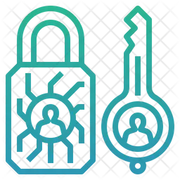 Private Key Cryptography  Icon