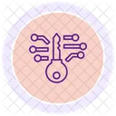 Private Key  Icon