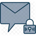 Message Secure Chat Lock Icon