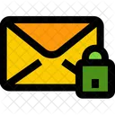 Private Message Lock Mail Message Icon