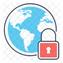 Network Protection Global Security Network Security Icon