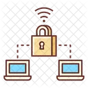 Private Network Secure Connection Lock Icon
