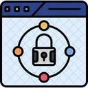 Private Network Connection Data Icon