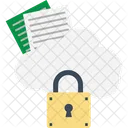 Private Network Network Security Padlock Icon