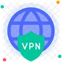 Private Network Vpn Virtual Icon