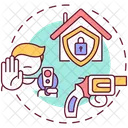 Private property protection  Icon