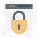 Private Website Security Icon