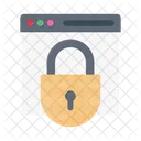 Private Website Security Icon