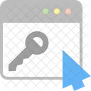 Key Window Arrow Icon
