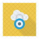 Private Cloud Sichern Schutzen Icon