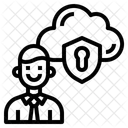 Privat Schutz Netzwerk Symbol
