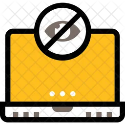 Privater Laptop  Symbol