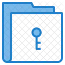 Schlussel Ordner Zugriffsordner Symbol