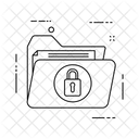 Privat Ordner Dokument Symbol