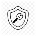 Privat Schlussel Symbol