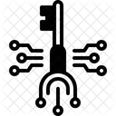 Privater Schlussel Privat Schlussel Symbol