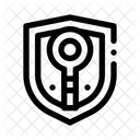Privater Schlussel Kryptowahrungs Wallet Krypto Symbol