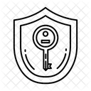 Privat Schlüssel  Symbol