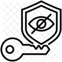 Privater Schlussel Verschlusselung Sicherheit Symbol