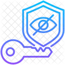 Privater Schlussel Verschlusselung Sicherheit Symbol