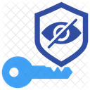 Privater Schlussel Verschlusselung Sicherheit Symbol
