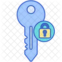 Privat Schlussel Symbol