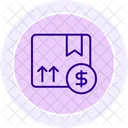 Icone De Ligne De Prix Du Forfait Icon