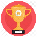 Prize Gold Trophy Championship Trophy Icon