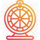 Prize Wheel Gambling Roulette Wheel Icon