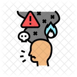 Proactive Icon - Download in Colored Outline Style
