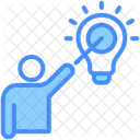Proactive Thinking Innovation Icon