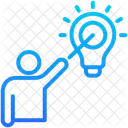 Proactive Thinking Innovation Icon