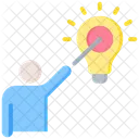 Proactive Thinking Innovation Icon