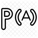 Probability Math Symbol Icon