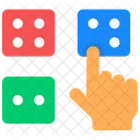 Probability Dice Gambling Icon