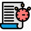 Probador De Carga De Pagina Completa Rendimiento De Velocidad De Pagina Prueba De Velocidad De Pagina Web Icono