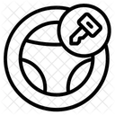 Probefahrt Auto Test Symbol