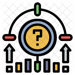 Problem Recognition Icon - Download in Colored Outline Style