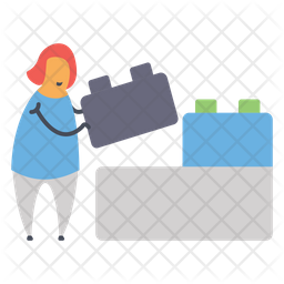 Problem Solution Icon - Download in Flat Style