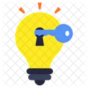 Problem Solution Light Bulb Icon