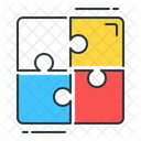 Problem Solve Puzzle Strategy Icon