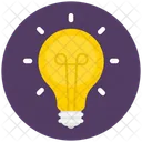 Problem Solving Idea Lamp Icon