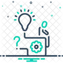 Problem Solving Puzzle Out Question Icon
