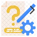 Problem Solving Questioning Diagnosis Icon
