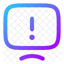 Problème de télévision moderne  Icône